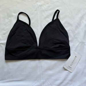 Athleta Black Aurora Triangle Bra D-DD Sz XL